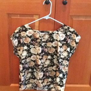 Forever 21 rose shirt